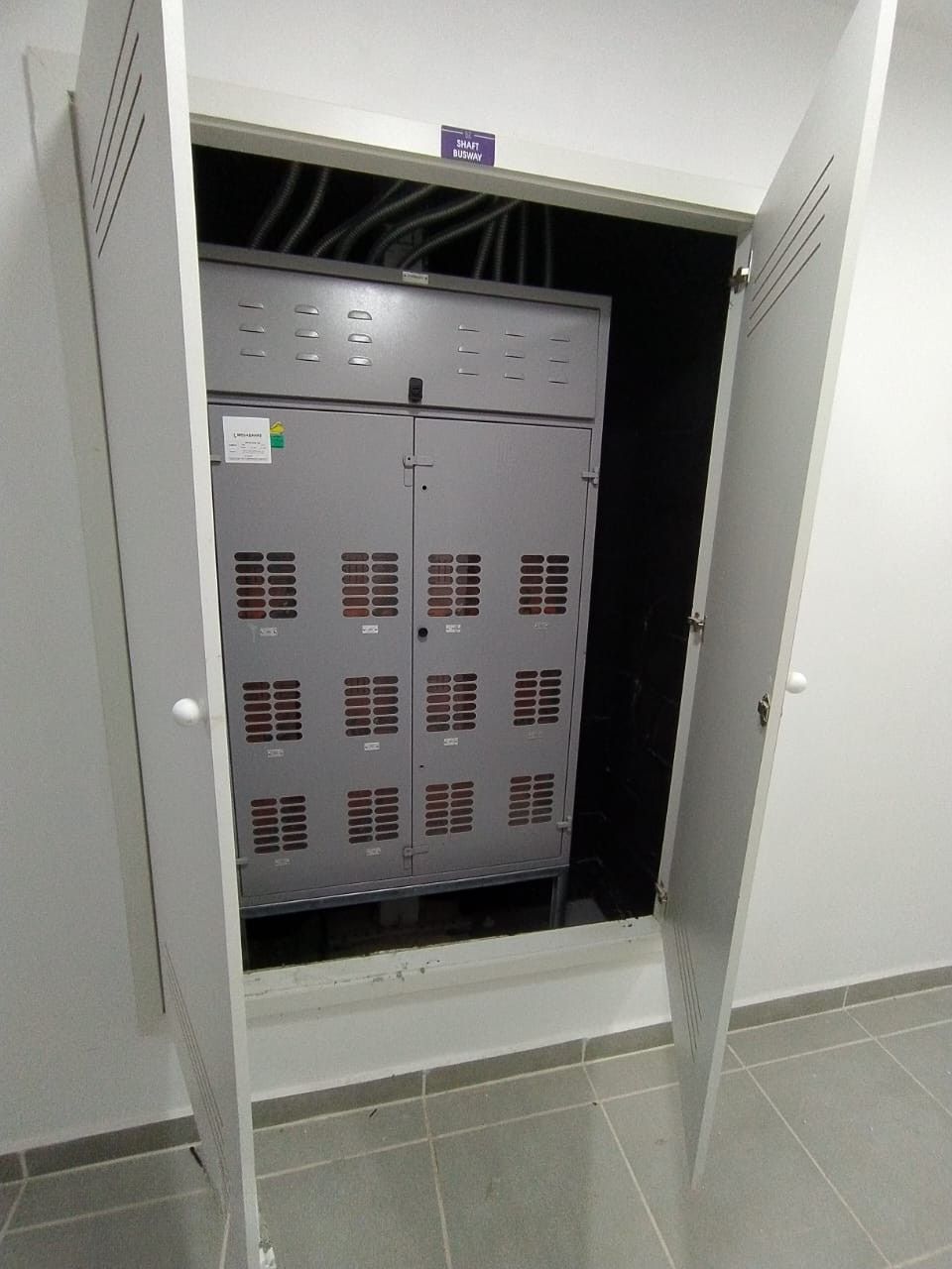 Porta shaft instalada pela Master, obra 6